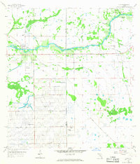 Alva 1958 topographic map preview
