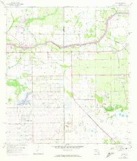 Alva 1958 topographic map thumbnail