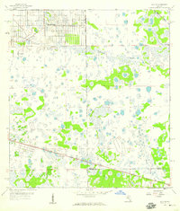 Alva SE 1958 topographic map thumbnail