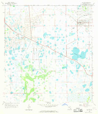 Alva SW 1958 topographic map thumbnail