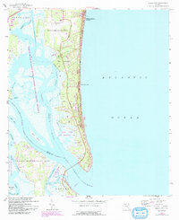 Amelia City 1958 topographic map thumbnail
