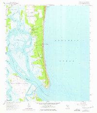 Amelia City 1958 topographic map thumbnail