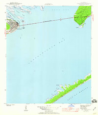 Apalachicola 1943 topographic map thumbnail