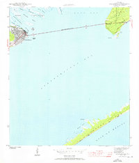 Apalachicola 1944 topographic map thumbnail