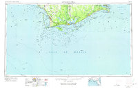 Apalachicola 1967 topographic map thumbnail
