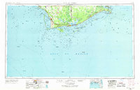 Apalachicola 1957 topographic map thumbnail