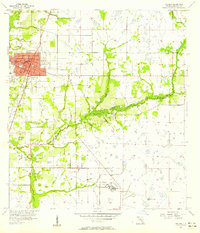 Arcadia 1957 topographic map preview