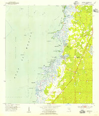 Aripeka 1954 topographic map preview