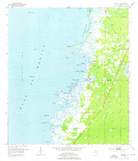Aripeka 1954 topographic map preview