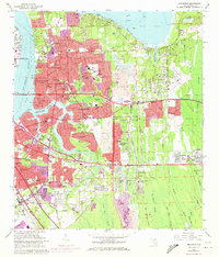 Arlington 1963 topographic map preview