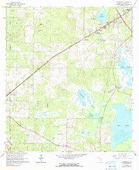 Arredondo 1966 topographic map thumbnail