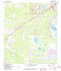 Arredondo 1966 topographic map thumbnail
