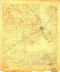 Arredondo 1894 topographic map thumbnail