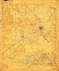 Arredondo 1894 topographic map preview