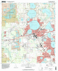 Auburndale 1994 topographic map thumbnail