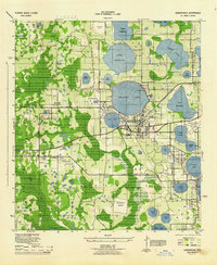 Auburndale 1944 topographic map thumbnail