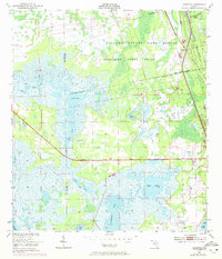 Aurantia 1950 topographic map preview