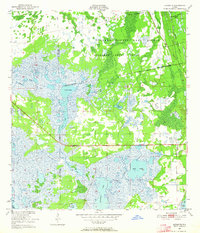 Aurantia 1950 topographic map preview