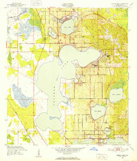 Babson Park 1952 topographic map thumbnail
