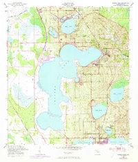 Babson Park 1952 topographic map thumbnail