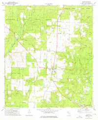 Baker 1973 topographic map thumbnail
