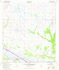 Basinger 1953 topographic map thumbnail