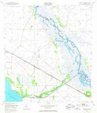Basinger NW 1953 topographic map thumbnail