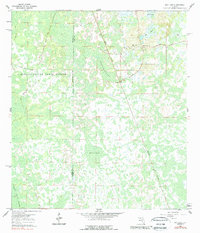 Bay Lake 1984 topographic map thumbnail