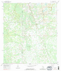 Bay Lake 1960 topographic map thumbnail