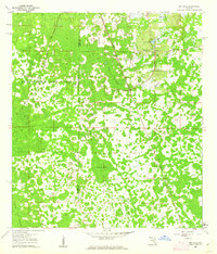 Bay Lake 1960 topographic map thumbnail