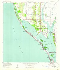Bay Pines topographic map thumbnail