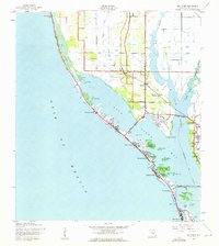Bay Pines 1943 topographic map thumbnail