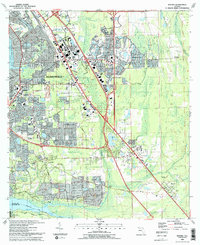 Bayard 1993 topographic map thumbnail