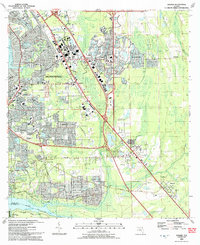 Bayard 1993 topographic map thumbnail