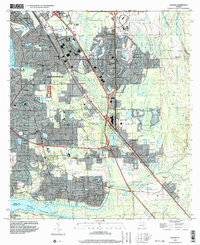 Bayard 1994 topographic map thumbnail