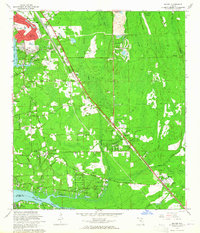 Bayard 1964 topographic map thumbnail