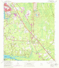 Bayard 1964 topographic map thumbnail