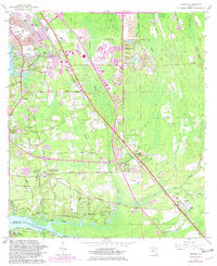Bayard 1964 topographic map thumbnail