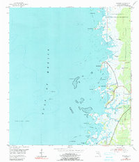 Bayport 1954 topographic map thumbnail