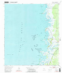 Bayport 1954 topographic map thumbnail