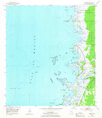 Bayport 1954 topographic map thumbnail
