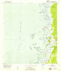 Bayport 1954 topographic map thumbnail
