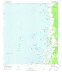 Bayport 1954 topographic map thumbnail