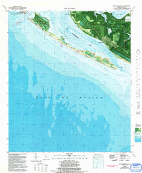 Beacon Beach 1982 topographic map thumbnail