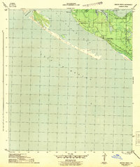Beacon Beach 1943 topographic map thumbnail