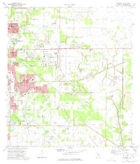 Bee Ridge 1973 topographic map thumbnail