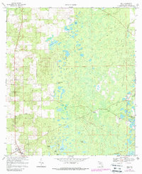 Bell 1968 topographic map thumbnail