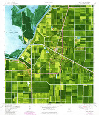 Belle Glade 1970 topographic map thumbnail
