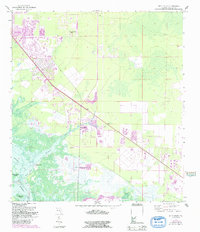 Belle Meade 1958 topographic map thumbnail