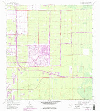 Belle Meade NW 1958 topographic map thumbnail